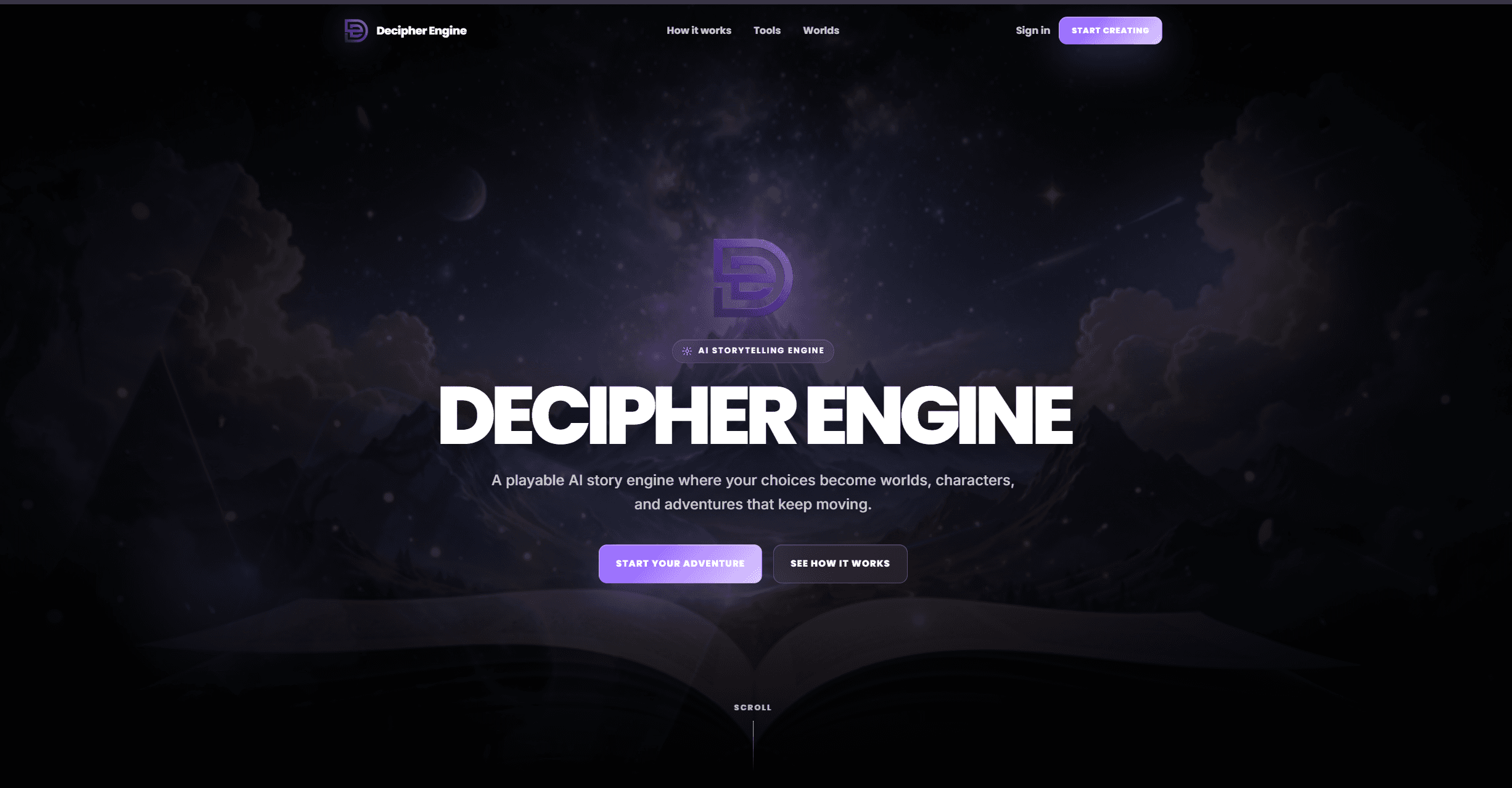 Decipher Engine product screenshot